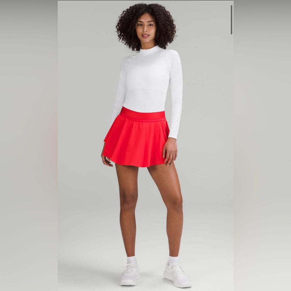 Lululemon Grid Texture Tennis Long Sleeve